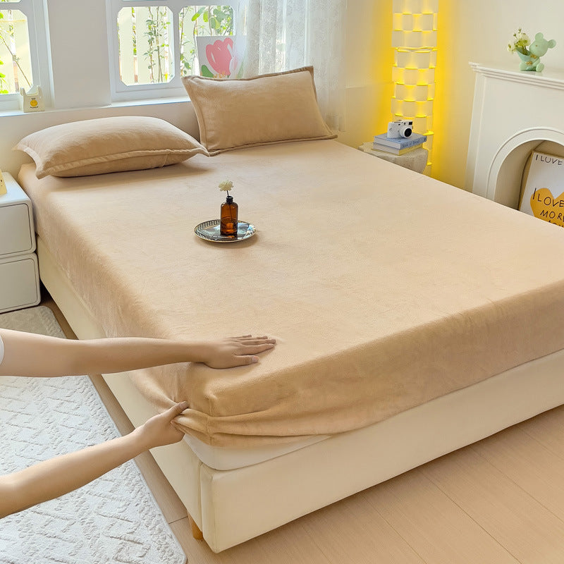 Drap de lit en fibre de lait Simmons pour dortoir à domicile