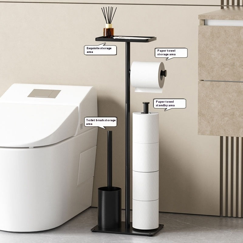 Porte-brosse WC au sol