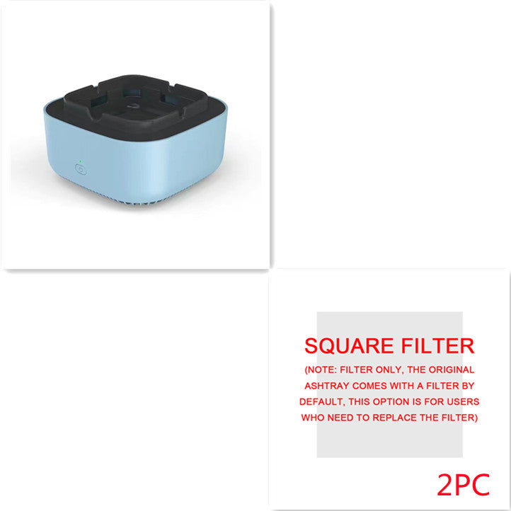 Cendrier purificateur d'air avec élimination de fumée et purification par anions - Appareil portable pour voiture