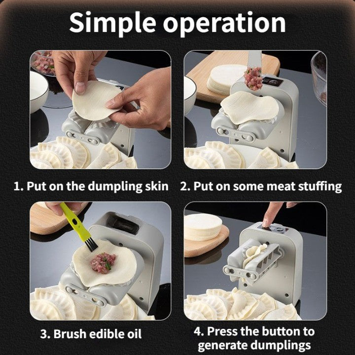 Machine à raviolis électrique automatique et facile à utiliser pour la cuisine et la maison
