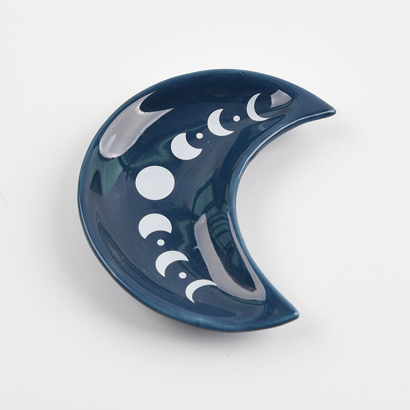 Porte-bijoux en céramique en forme de lune - Décoration intérieure