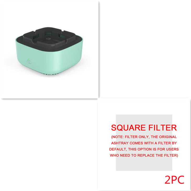 Cendrier purificateur d'air avec élimination de fumée et purification par anions - Appareil portable pour voiture
