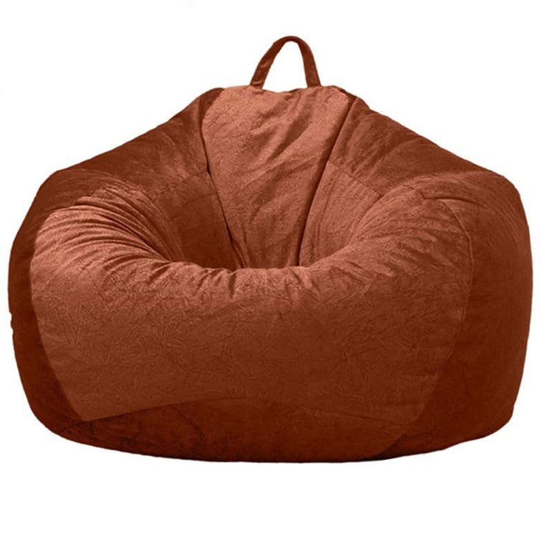 Housse de pouf en tissu style tatami, velours court sans rembourrage, pour ranger vos jouets et accessoires de maison