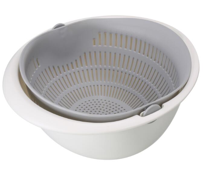 Égouttoir pour évier double, panier à fruits pour laver les casseroles de cuisine