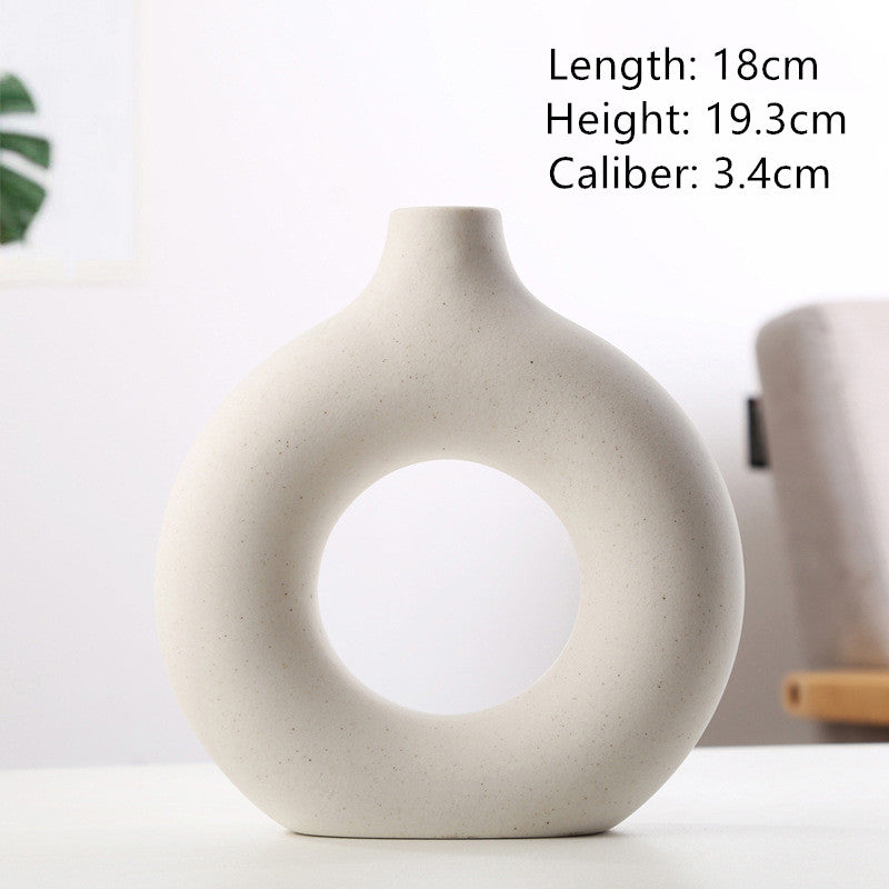 Nouveau vase à biscuits avec particules givrées, dispositif de composition florale