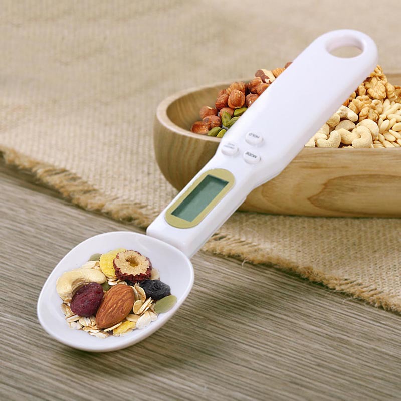 Balance de cuisine numérique LCD électronique, cuillère doseuse pour aliments (grammes), cuillère à café, thé, sucre, outils de cuisine 