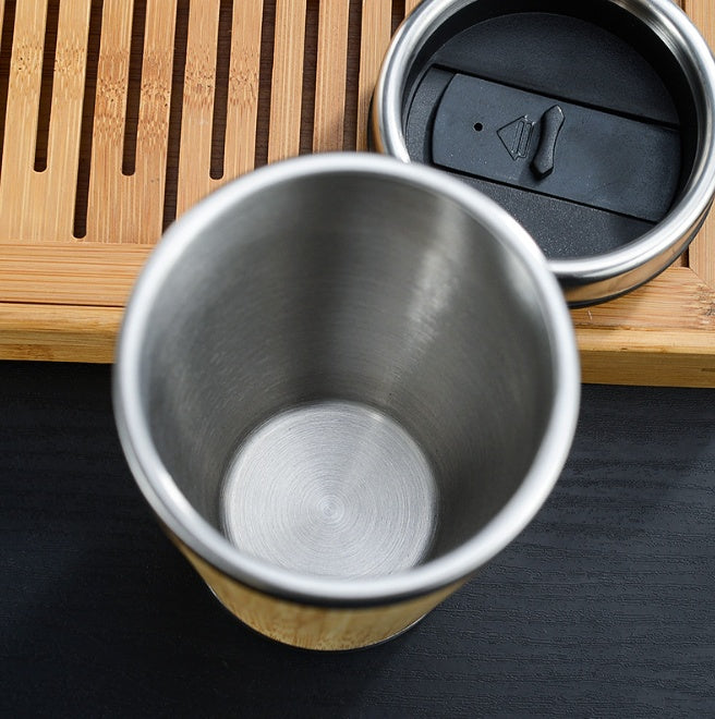 Tasse à café en bambou