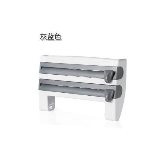Distributeur de papier essuie-tout 4 en 1 pour cuisine, film alimentaire, papier aluminium et essuie-tout