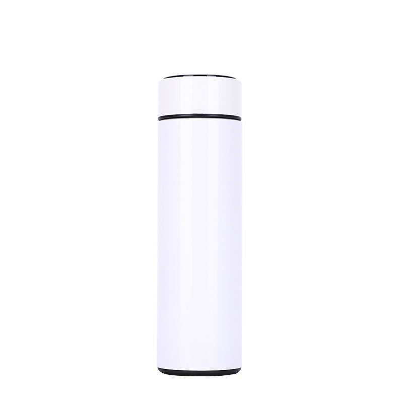 Bouteille isotherme intelligente en acier inoxydable avec affichage de la température, tasse à café isotherme.