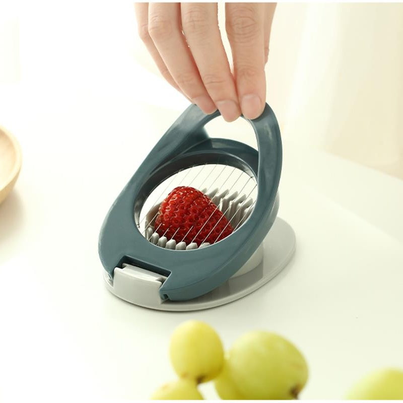 Coupe-œufs, râpe, trancheuse à fruits, ustensile de cuisine en plastique, outil de découpe, presse-fil de cuisine