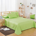 Draps de lit supplémentaires en polyester et coton de couleur pure, pour hôtels et maisons