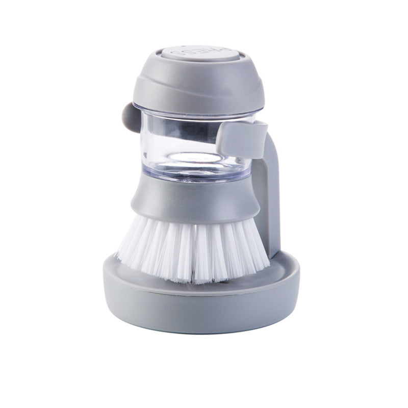 Brosse de nettoyage multifonctionnelle avec ajout automatique de liquide pour le lavage des casseroles de cuisine
