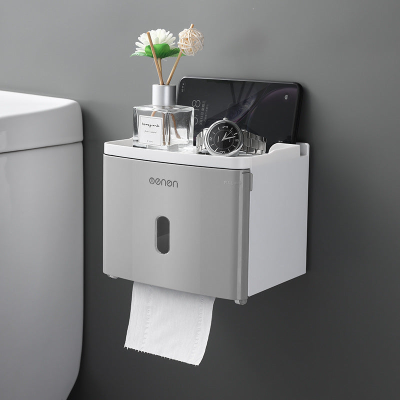 Boîte de papier toilette, essuie-tout, porte-papier toilette, idées de rangement gratuites pour les toilettes et le transport du papier toilette.