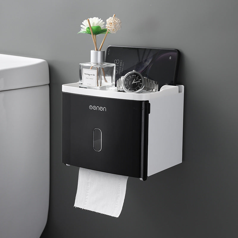Boîte de papier toilette, essuie-tout, porte-papier toilette, idées de rangement gratuites pour les toilettes et le transport du papier toilette.