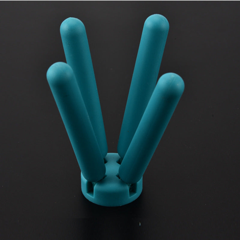 Set de table pliable en silicone, dessous de tasse isolant en forme de croix, support de téléphone portable, accessoires de cuisine pour la maison et la maison