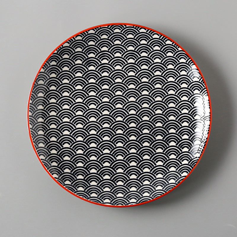 Assiette à petit-déjeuner créative pour la maison, assiette repas, assiette à dîner, vaisselle à sushis