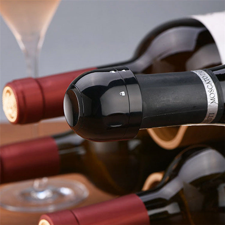 Bouchon de bouteille de vin rouge sous vide, bouchon de bouteille de champagne scellé en silicone, bouchon de vin sous vide pour conserver la fraîcheur, outils de bar