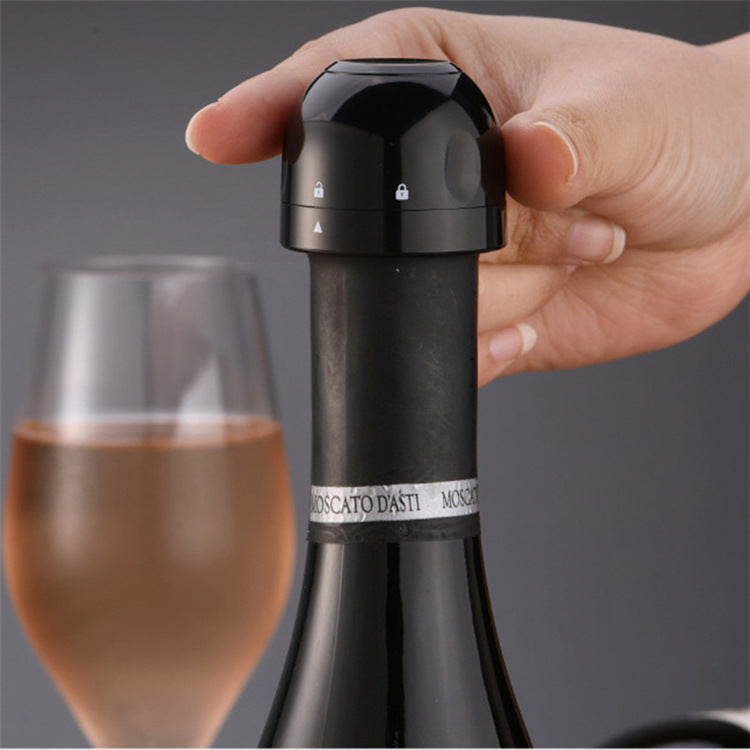 Bouchon de bouteille de vin rouge sous vide, bouchon de bouteille de champagne scellé en silicone, bouchon de vin sous vide pour conserver la fraîcheur, outils de bar