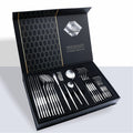 Coffret cadeau de 24 couteaux en acier inoxydable 304