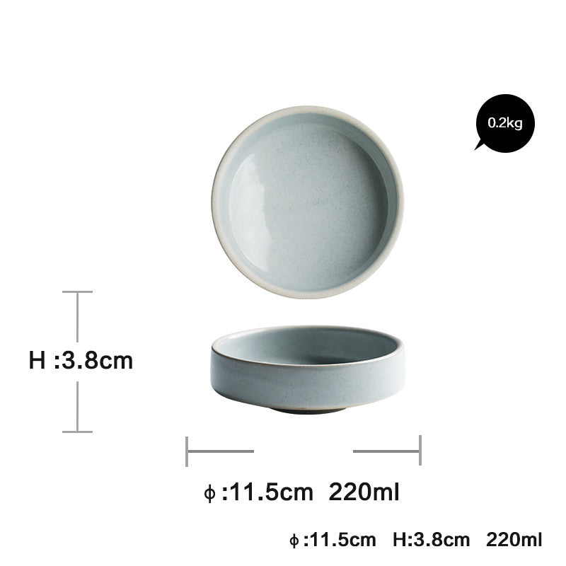 Ensemble d'assiettes plates, d'assiettes et de bols pour la maison