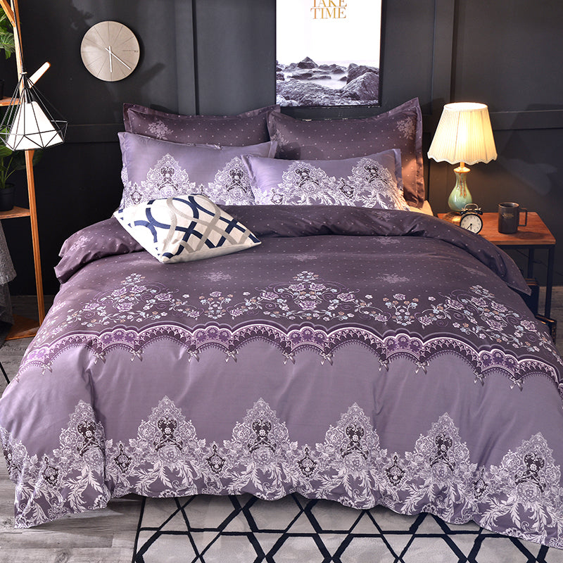 Linge de maison, housse de couette en dentelle de luxe légère américaine, literie