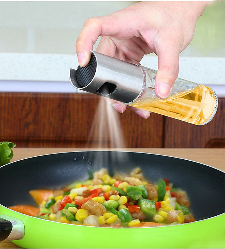 Vaporisateur d'huile de cuisson et de vinaigre pour barbecue, cuisine saine, type à pression, réservoir d'huile étanche, outils et accessoires de cuisine pour barbecue