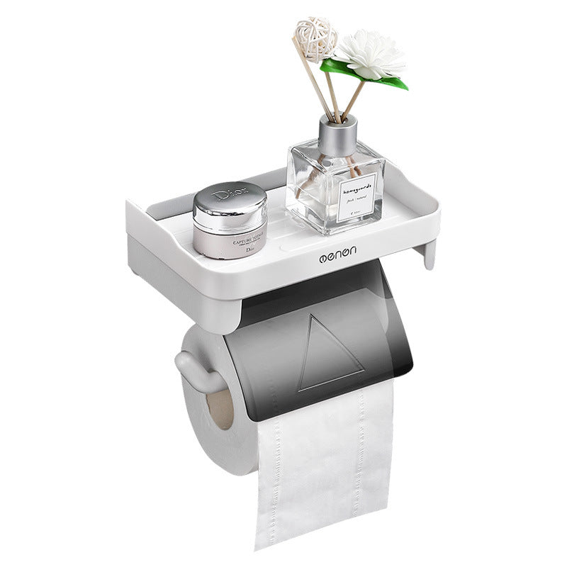 Support de rangement en plastique pour papier toilette, étanche, pour rouleaux de papier toilette.