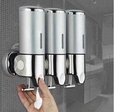 Distributeur de savon mural pour toilettes d'hôtel