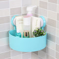 Étagère d'angle pour salle de bain