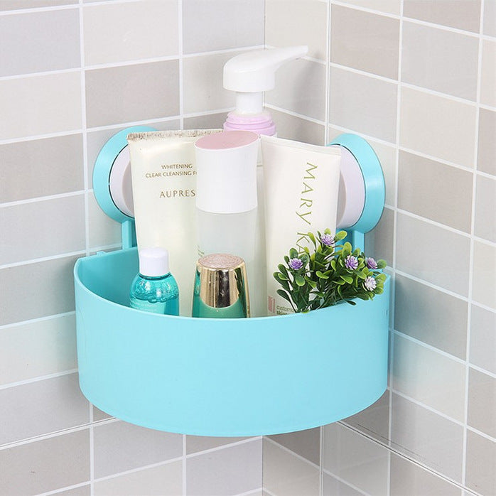 Étagère d'angle pour salle de bain
