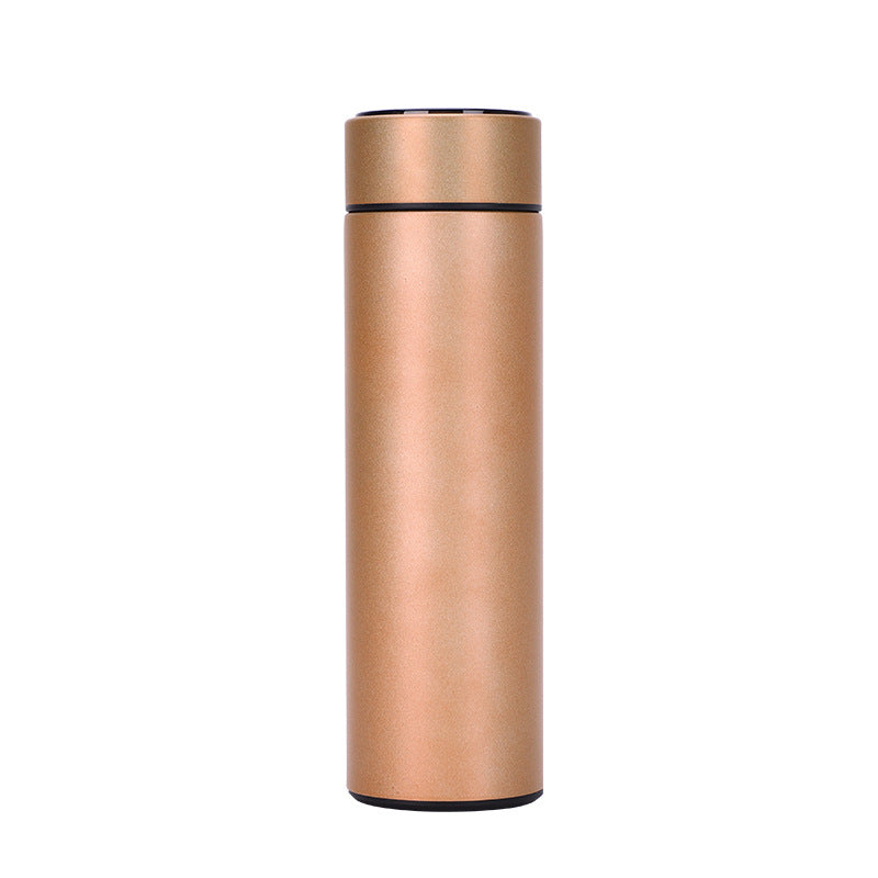 Bouteille isotherme intelligente en acier inoxydable avec affichage de la température, tasse à café isotherme.