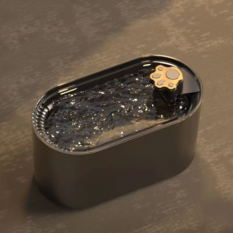 Fontaine à eau automatique 3L pour chats et chiens, avec filtre et lumière LED. Distributeur d'eau ultra-silencieux.