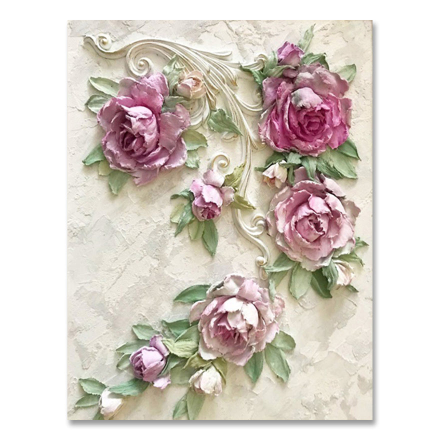 Affiche florale Navia, décoration murale sur toile