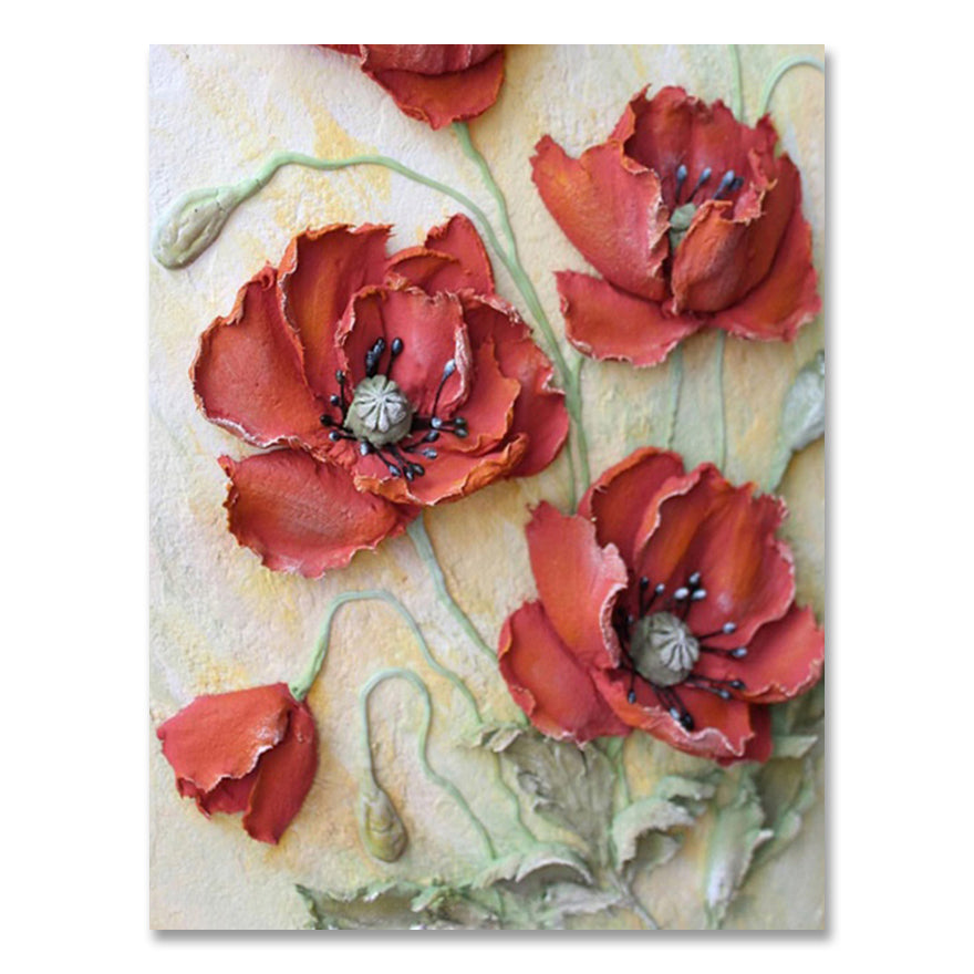 Affiche florale Navia, décoration murale sur toile