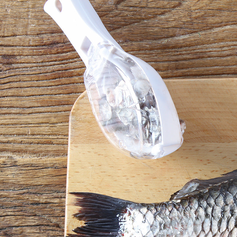 Brosse à écailles de poisson, râpe à écailles, couteau à poisson à démontage rapide, outil de cuisine pour le nettoyage et l'écaillage des poissons