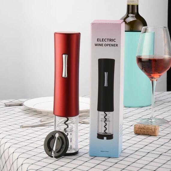Ouvre-bouteille électrique automatique avec coupe-capsule et kit d'ouvre-bouteille.