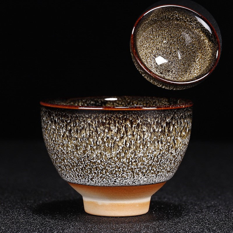 Coffret cadeau pour la maison : service à thé Kung Fu en céramique Kiln Change
