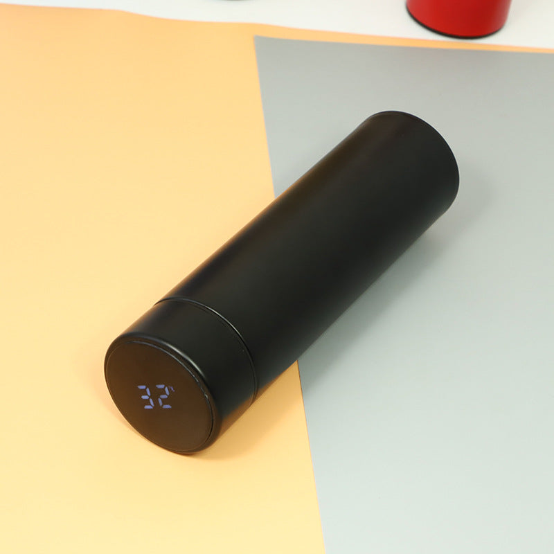 Bouteille isotherme intelligente en acier inoxydable avec affichage de la température, tasse à café isotherme.