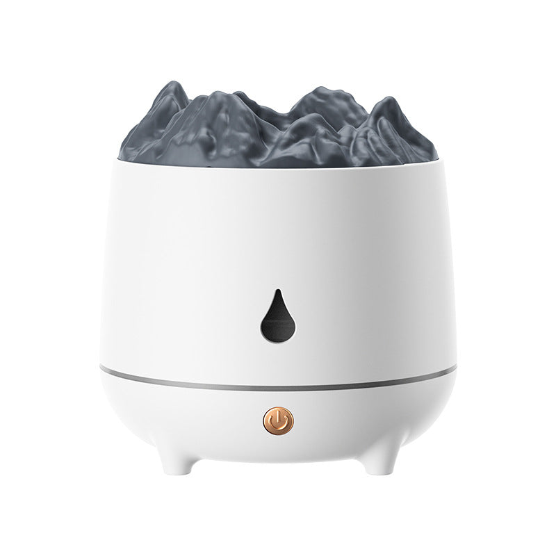 Nouvel humidificateur Volcano, machine d'aromathérapie Flaming Mountain, diffuseur Volcano, brume d'intérieur, volume créatif