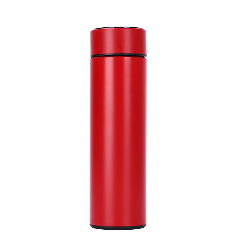 Bouteille isotherme intelligente en acier inoxydable avec affichage de la température, tasse à café isotherme.