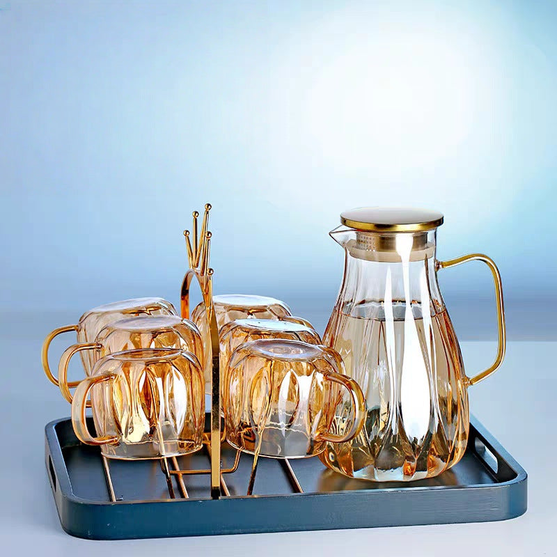 Ensemble de casseroles colorées transparentes résistantes aux hautes températures pour usage domestique