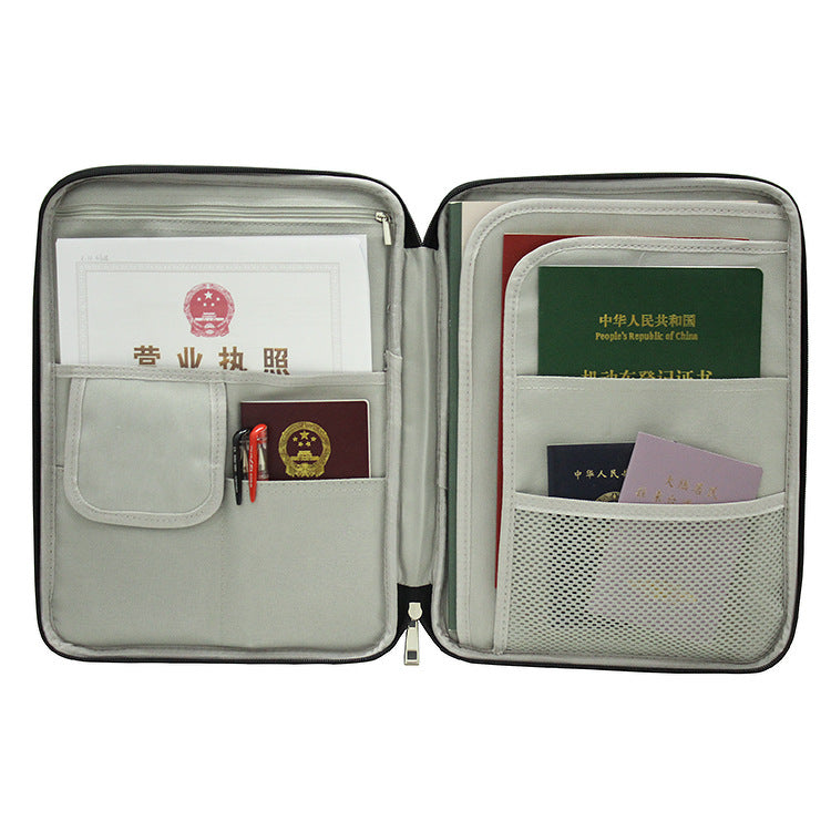 Pochette de rangement multifonctionnelle portable pour voyage, à plusieurs niveaux