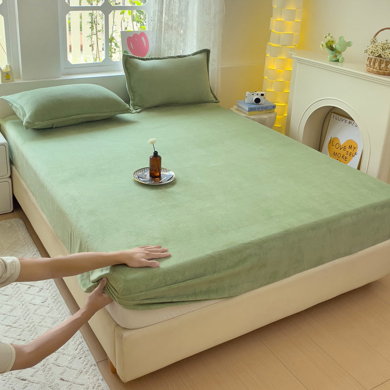 Drap de lit en fibre de lait Simmons pour dortoir à domicile