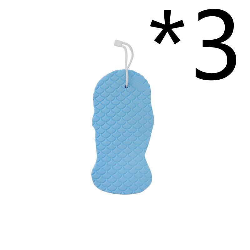 Éponge de massage 3D à motif écailles de poisson, boule de bain tridimensionnelle