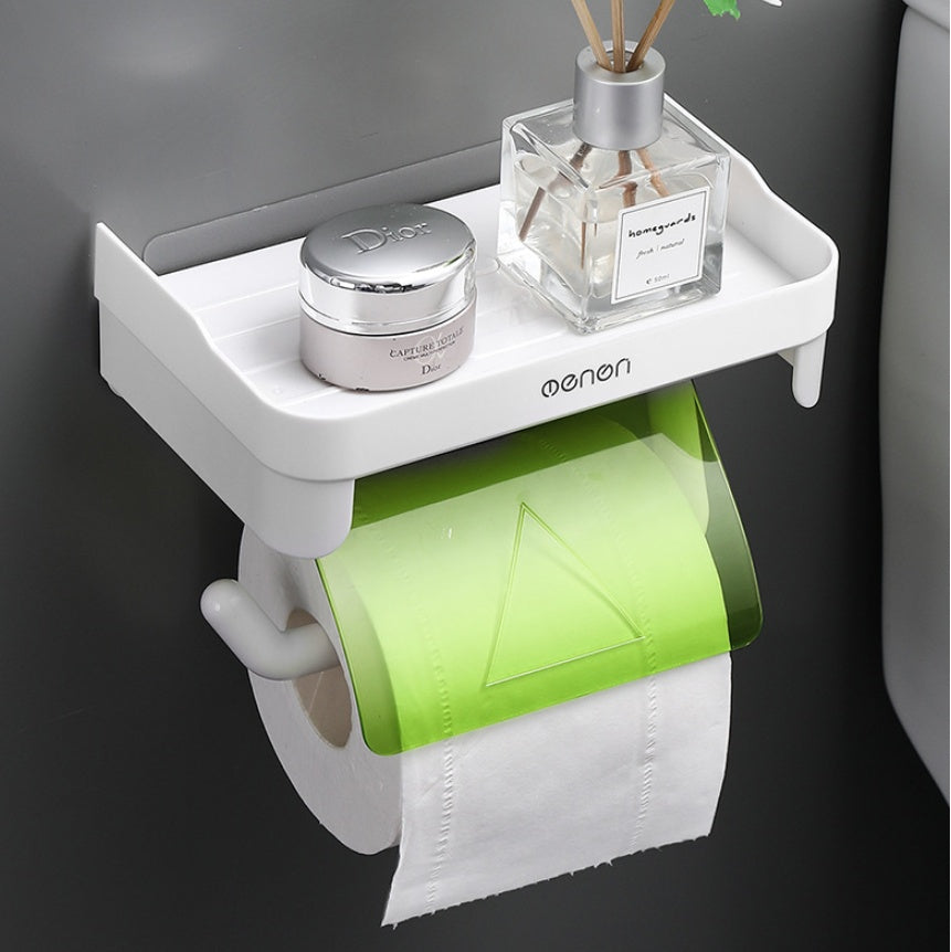Support de rangement en plastique pour papier toilette, étanche, pour rouleaux de papier toilette.