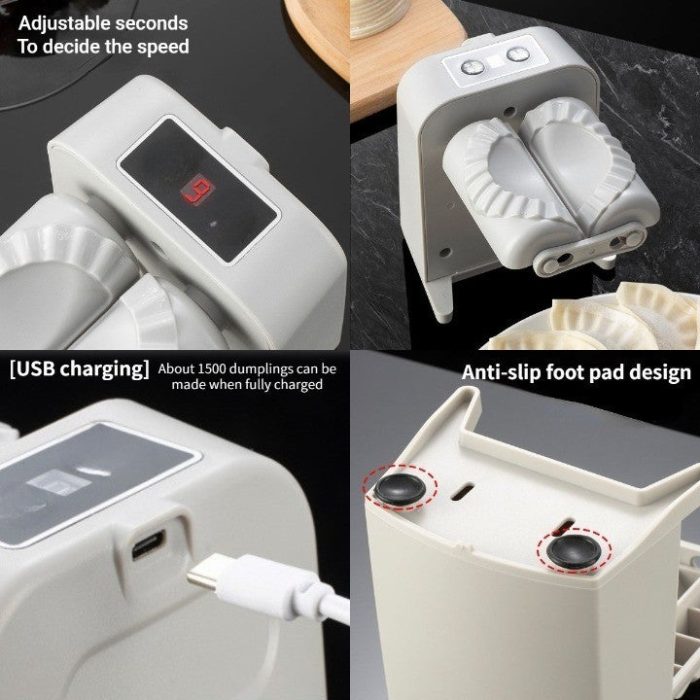 Machine à raviolis électrique automatique et facile à utiliser pour la cuisine et la maison