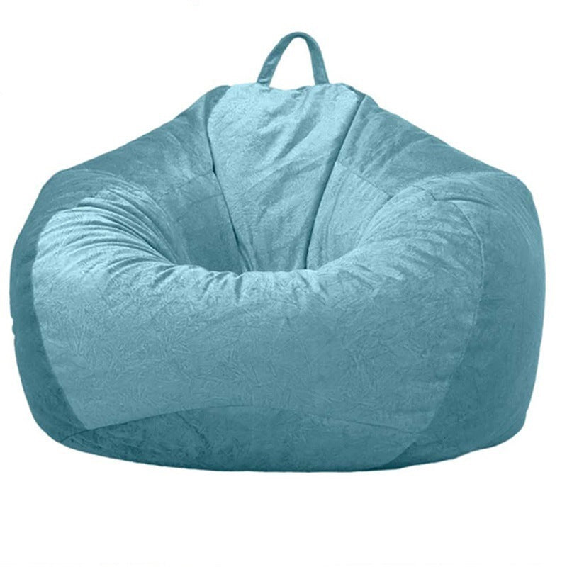 Housse de pouf en tissu style tatami, velours court sans rembourrage, pour ranger vos jouets et accessoires de maison