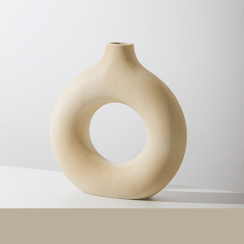 Nouveau vase à biscuits avec particules givrées, dispositif de composition florale