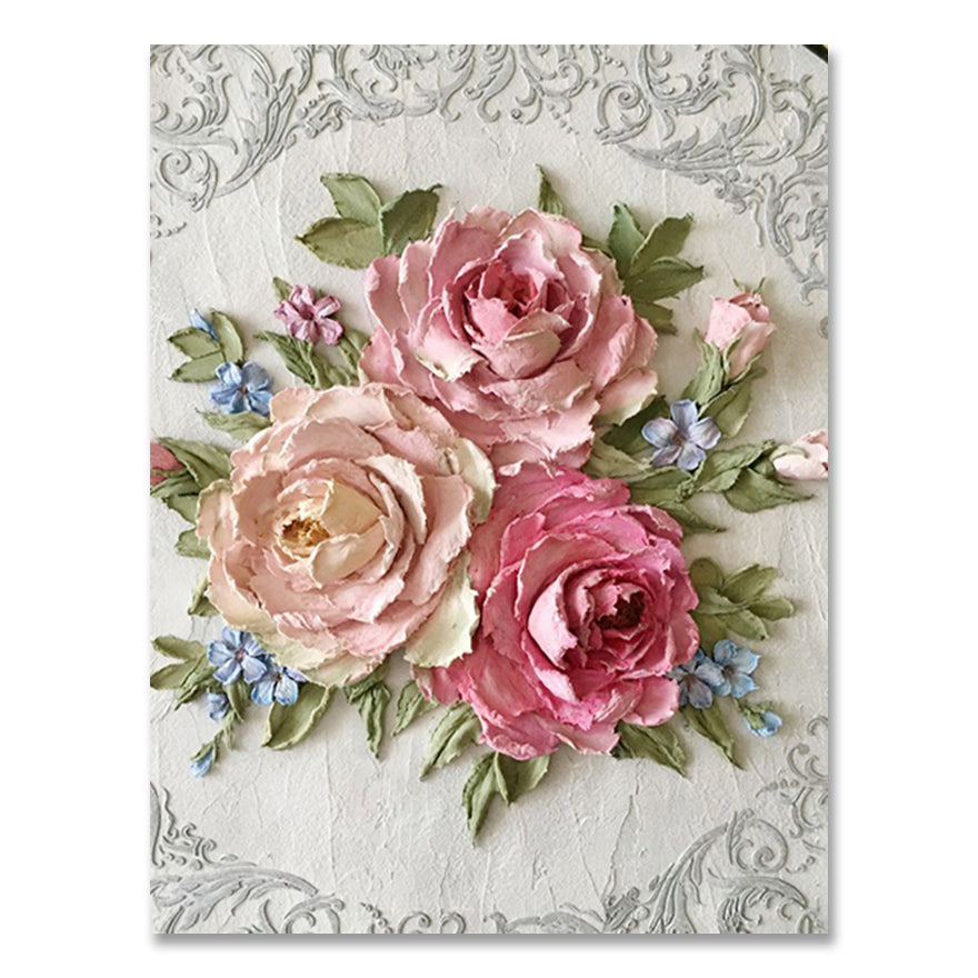 Affiche florale Navia, décoration murale sur toile