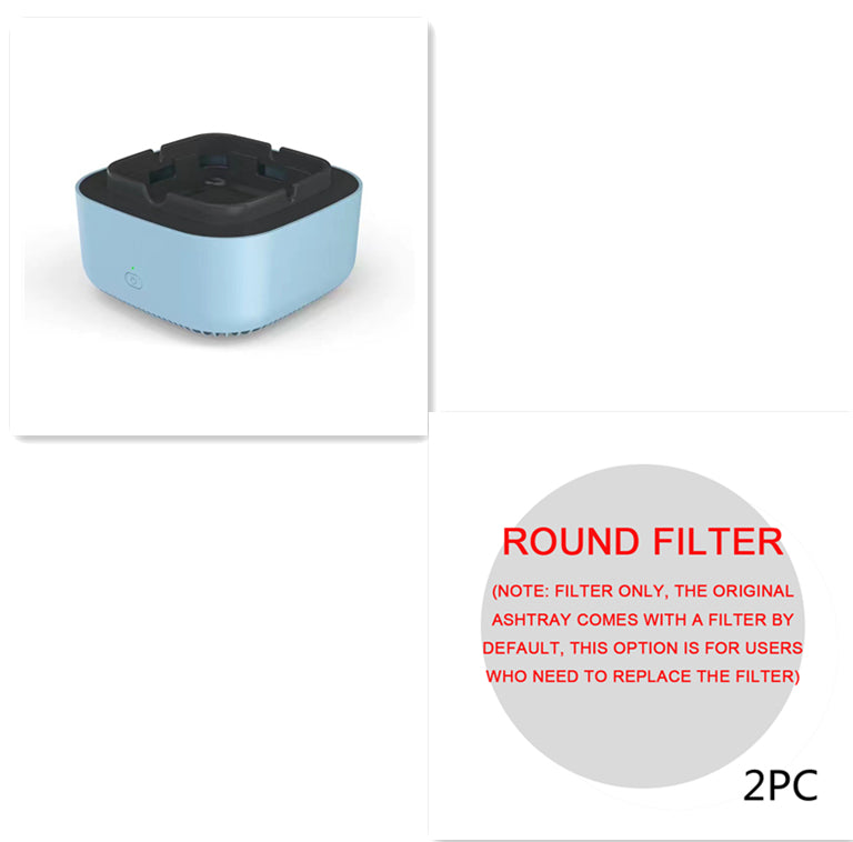 Cendrier purificateur d'air avec élimination de fumée et purification par anions - Appareil portable pour voiture
